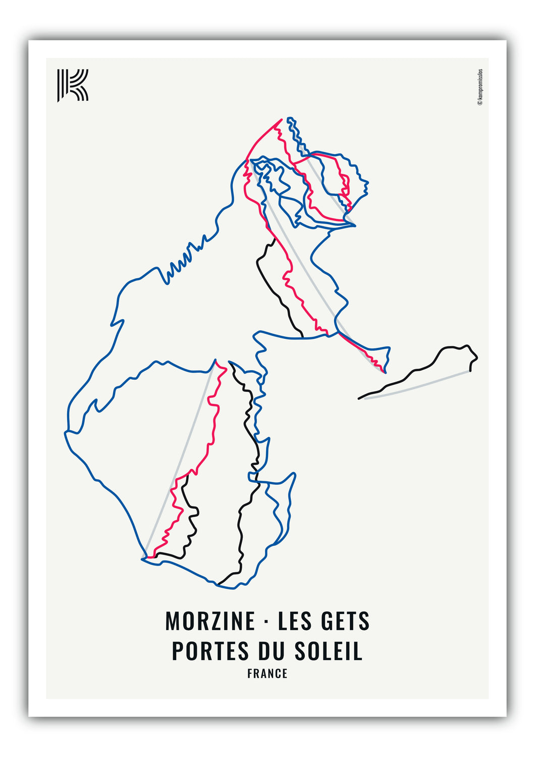 Bikemap Bikepark Morzine - Les Gets Portes du Soleil